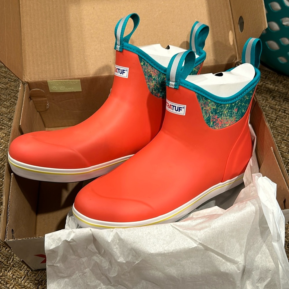 XtraTuf outdoor waterproof fishing deck boots